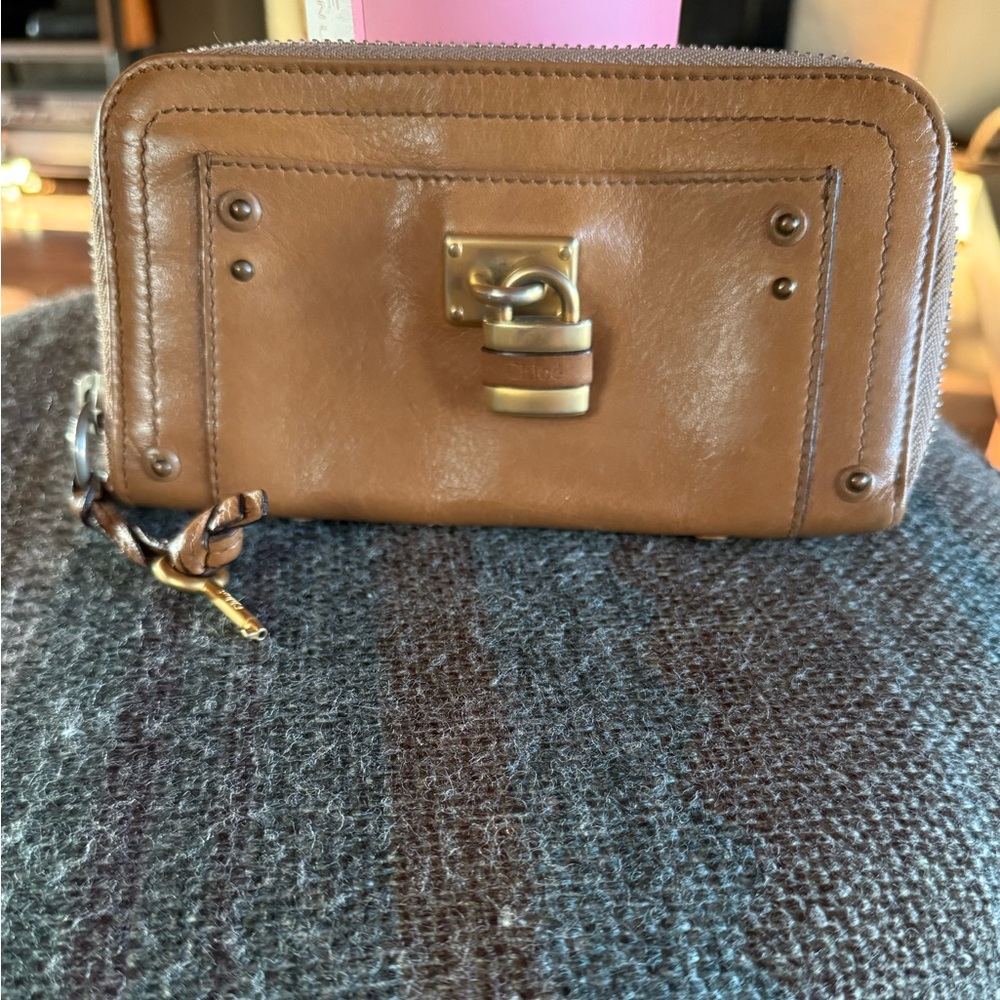 Chloe Paddington Leather Wallet